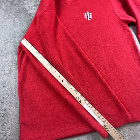 Indiana Hoosiers Sweatshirt Mens Large Pullover Collegiate Pro Edge Big Ten Game - Picture 7 of 9